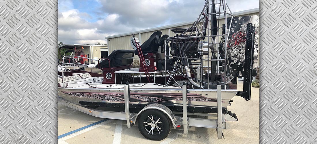 2016 PB Performance Airboat With 87 Hours
