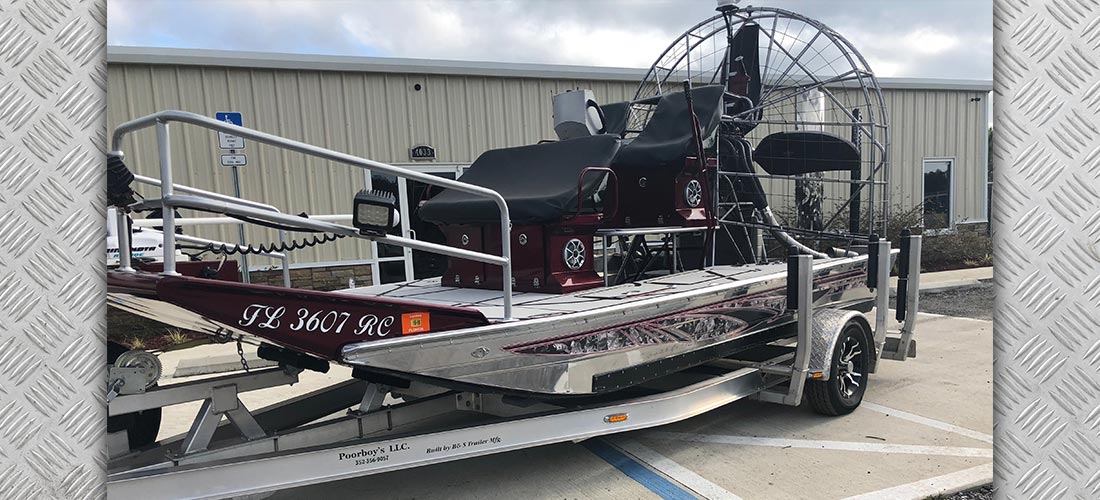 2016 PB Performance Airboat With 87 Hours