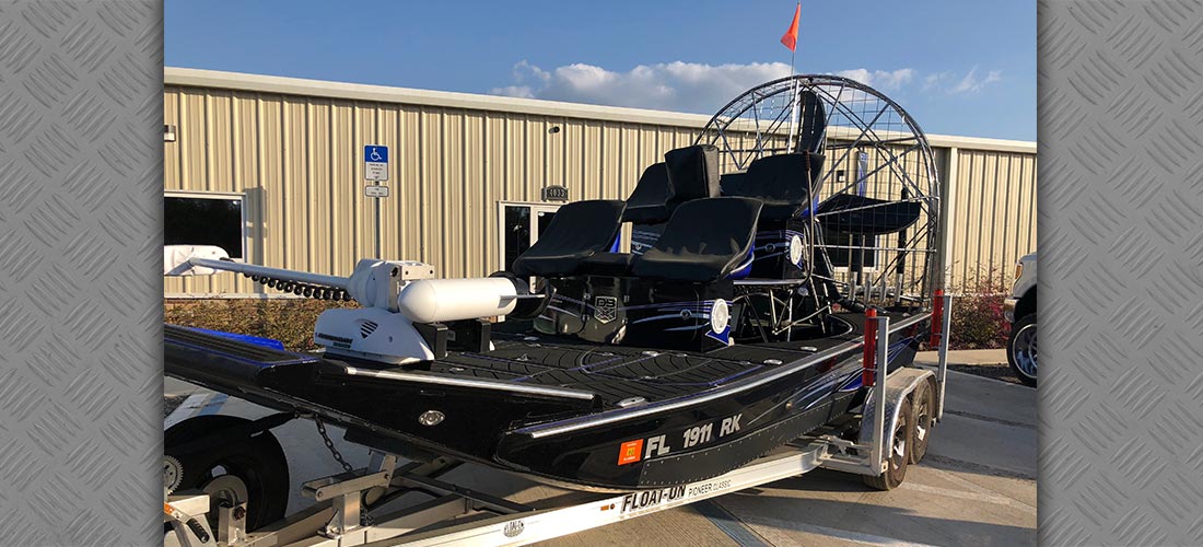 2017 Diamondback Airboat