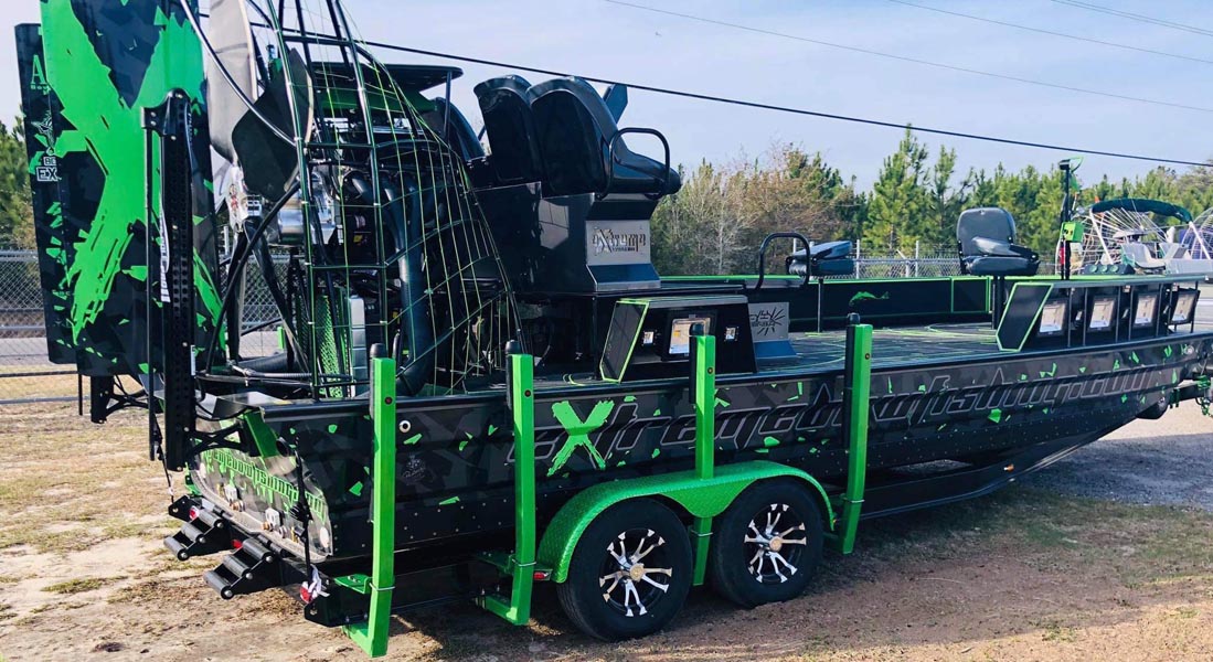 2019 22x9 Bowfishing Airboat