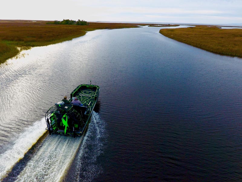 2019 22x9 Bowfishing Airboat