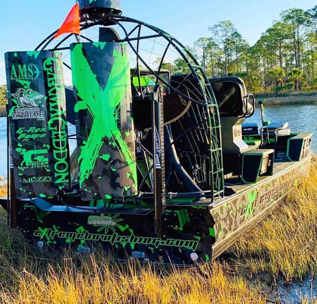 2019 22x9 Bowfishing Airboat